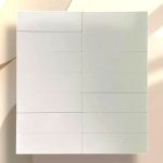 بین کابینتی کامپوزیت آلومینیوم پشت چسبدار سفید