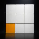 بین کابینتی کامپوزیت آلومینیوم پشت چسبدار طرح مربع MB30308